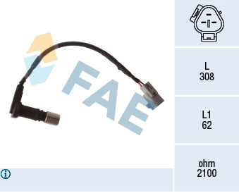 Sensor de posición del cigüeñal Toyota Hilux  (1983-2005)
