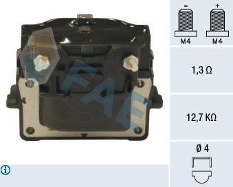 Bobina de encendido para Toyota Celica  (T16)