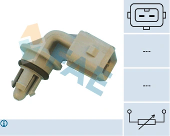 Sensor, temperatura del aire de admisión Peugeot Expert 224