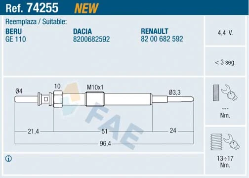 74255 FAE
