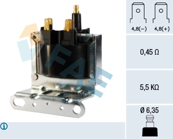 Bobina para Opel Kadett 31-34, 41-44