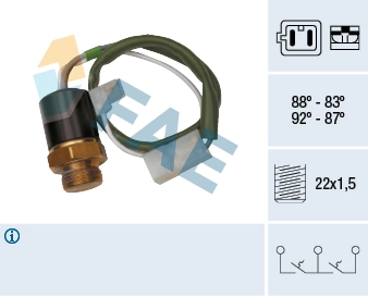 Comprar 38270 FAE Sensor de temperatura del refrigerante, salpicadero