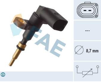 Sensor de temperatura del motor Audi TT  (FV3, FVP)