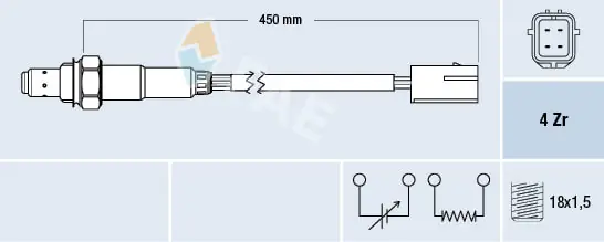 Sensor de oxígeno KIA Rio I hatchback comprar en España