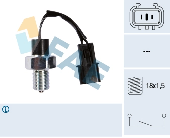 Interruptor, piloto de marcha atrás  Hyundai H100  (P)