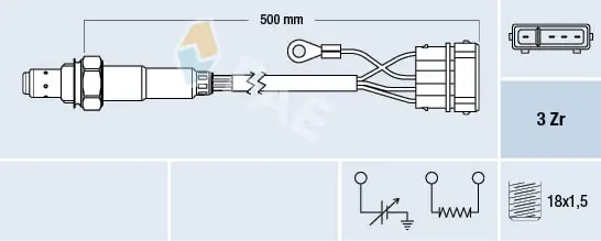 Comprar Sonda lambda Volkswagen Golf I 155