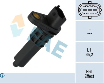 Sensor de velocidad Opel Zafira F75