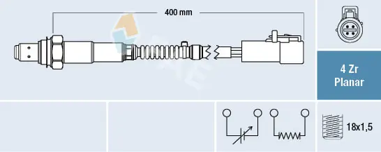 Sensor de oxígeno Ford Focus I (DFW)