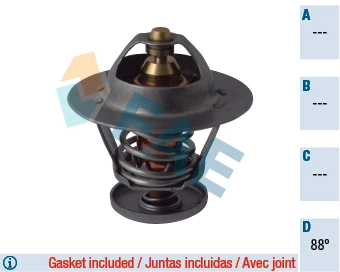 Termostato refrigerante Pierburg TH507788J