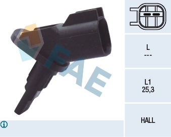Sensor de rueda abs Ford Mondeo III (2000-2007)