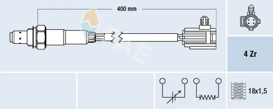 Sensor de oxígeno Chrysler Voyager II monovolumen comprar en España