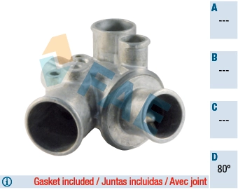 Caja termostato Tipo  hatchback (1987-1996) original desde 25,14 €