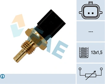 Sensor de temperatura del motor para Renault LOGAN II (L52)