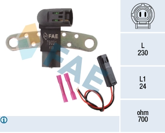 Precio del repuesto Sensor ckp Clio II hatchback