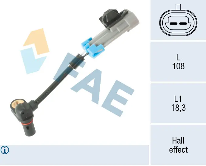 Comprar Sensor revoluciones de la rueda, delantero Captiva I C100