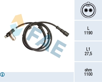 Comprar Sensor revoluciones de la rueda, delantero Brava  182