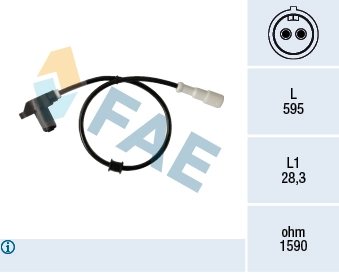 Sensor ABS delantero Corsa  furgoneta (1986-1994) original desde 22,72 €