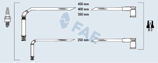 Cables de encendido Asam 05856