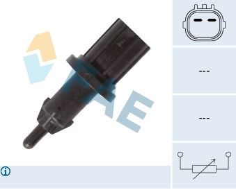Sensor de temperatura del aire de admisión para Honda Jazz GD, GE