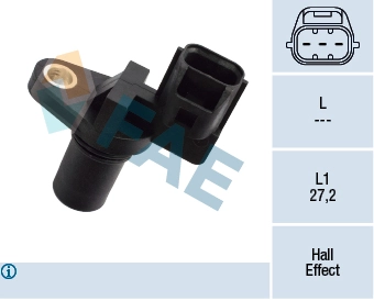 Sensor de posición del árbol de levas Mitsubishi Galant 8 EA