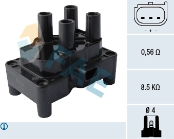 Bobina de encendido para Ford Mondeo IV (CA2)
