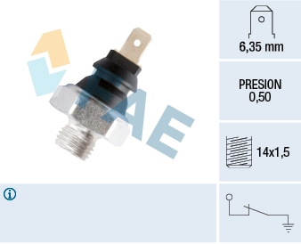 Sensor de presión de aceite para Alfa Romeo 33 905
