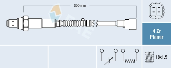Sensor de oxígeno Camry  sedán (2011-2019) original desde 79,38 €