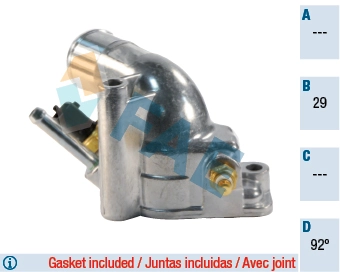 Caja termostato Opel Vectra  familiar comprar en España