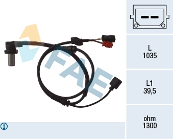 Comprar Sensor ABS delantero Audi A6  4B2, 4B4 a bajo precio
