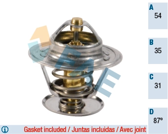 Precio del repuesto Termostato refrigerante Ibiza I hatchback