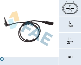 Sensor de rueda abs Alfa Romeo Mito  (2008-2018)