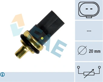 Sensor de temperatura del refrigerante Audi Q7 4MB, 4MG, 4MQ