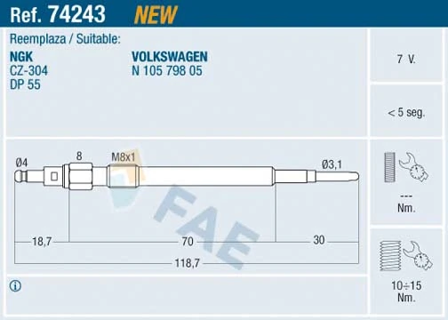 74243 FAE