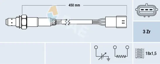 Sensor de oxígeno previo al catalizador NGK 457 precio, desde 76,67 EUR