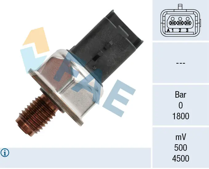 Sensor de la presión del combustible Peugeot 307  desde 36,30 €