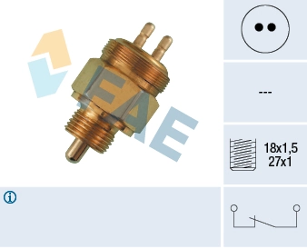 0501305308 ZF Parts Interruptor de marcha atras