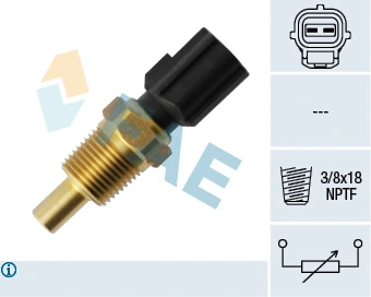 Sensor de temperatura del refrigerante Jeep Cherokee 2 XJ