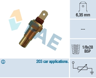 Sensor de temperatura del refrigerante Mitsubishi Galant 8 EA