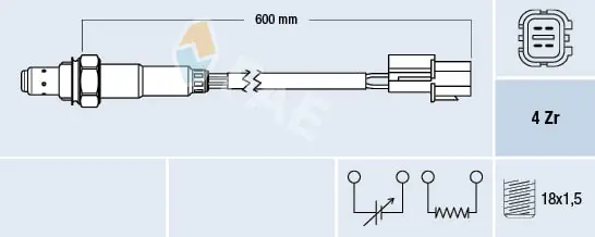 Precio del repuesto Sensor de oxígeno Aveo  hatchback