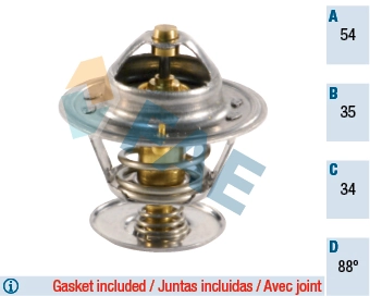 Termostato de agua Isuzu Trooper  (1984-1991)
