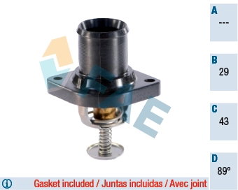 Termostato de agua Citroen C5  (2008-2017)