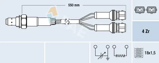 Comprar Sensor de oxígeno previo al catalizador Subaru Legacy I BC a bajo precio