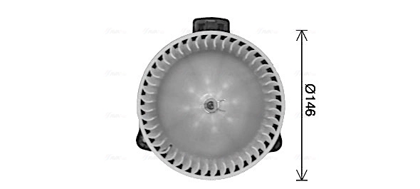 Motor eléctrico, ventilador habitáculo Honda Accord 5 CC7
