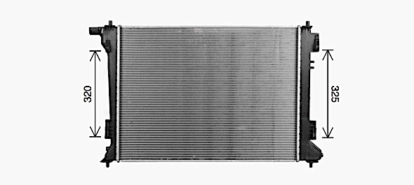 Radiador 13576 TYC