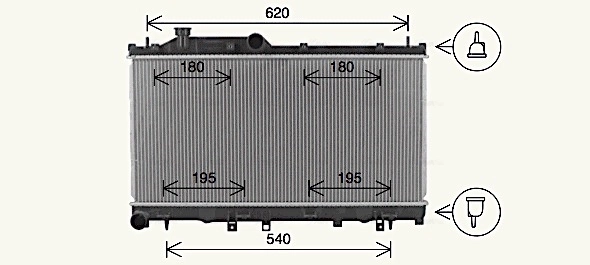 Comprar Radiador Subaru Forester IV S13, SJ