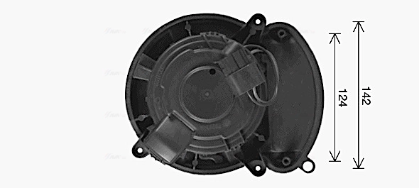 Ventilador habitáculo para Renault Megane LV