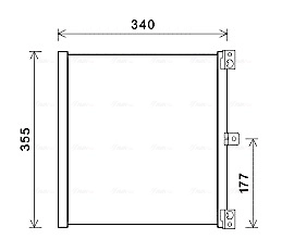 Condensador para Porsche 911  (991)