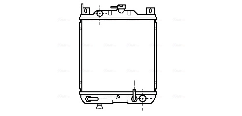 550077 NRF Refrigeración del motor