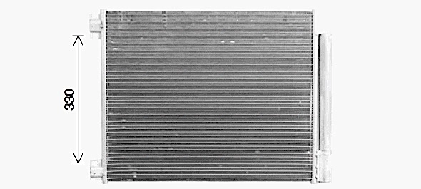 Condensador para Renault Scenic IV (R9)