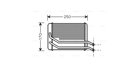 Calefactor para Hyundai Santa Fe I (SM)